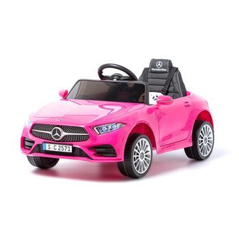 Mercedes Cls350 12v Rosa - Coche Eléctrico Infantil Para Niños Batería 12v Con Mando Control Remoto