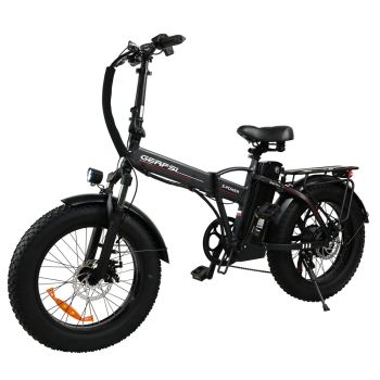 [DIRECTO DE LA UE] GERPSI GPS-DZ2002 Bicicleta eléctrica Batería de 48V 16AH Motor de 500W Velocidad máxima recomendada