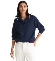tommy hilfiger para mujer ww0ww46784 polo cash marino xs casual lana manga larga