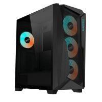 torre pc gigabyte c301 glass atx eatx microatx mini-itx vidrio templado rgb negro