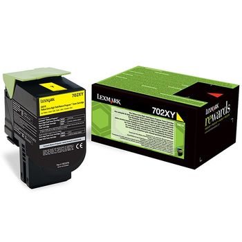 Lexmark 702XY (70C2XY0) toner amarillo XXL (original)