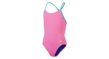 Traje de bano de 1 pieza para ninos eco  solid lane line rosa azul 13 14 anos