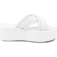 paola ferri sandalias ciabatta bianco d8119 para mujer