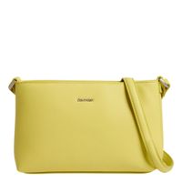 calvin klein bandolera amarilla k60k610927-zav