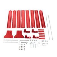 sistema de rieles paralelos de aleacion de aluminio para sierras
