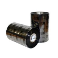 zebra 02300bk08345 original wax printer ribbon 2300 83mm x 450m