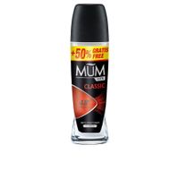 mum - men classic desodorante roll-on cuidado corporal 75 ml male