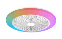 philips ventilador techo amilo led rgb 2040w blc