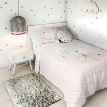 Haciendo El Indio - Funda Nórdica Reversible - Cama 90 - Algodón - Granja Hei