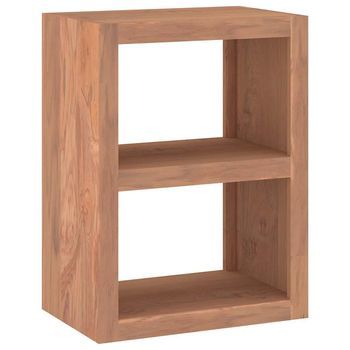 Mesa Auxiliar De Madera Maciza De Teca 45x30x60 Cm Vidaxl
