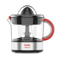 solac ex6 - exprimidor electrico de naranjas 40 w 700 ml de capacidad filtro de pulpa regulable apto para lavavajillas 2 conos o tamanos desmontables giro en ambas direcciones