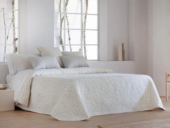 Colcha reversible piqué nenúfar jvr