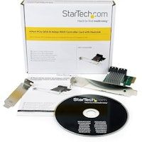 PEXSAT34RH Tarjeta Controladora SATA 6.0 GB/s PCI Express 2.0 Verde