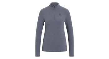 Maillot de manga larga odlo women s 1 2 zip roy grey