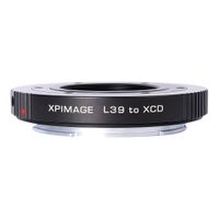 anillo adaptador de montura de lente xpimage para lentes con montura de rosca l39 ltm leica a camaras con montura hasselblad x system xcd x1d x2d 907x