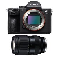 camara mirrorless sony alpha 7 iii 24 mp 5x sensor cmos exmor r 4k wifi tamron 28-75mm f28