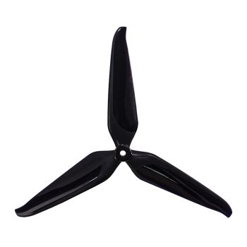 6 pares de hélices Gemfan Cinelifter 8145F 8145 de 8.1 pulgadas,hélice negra de 3 aspas con agujero de 5 mm para motor 2