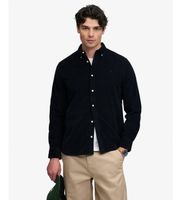 superdry para hombre m4011044a camisa classic needle azul marino s casual pana manga larga