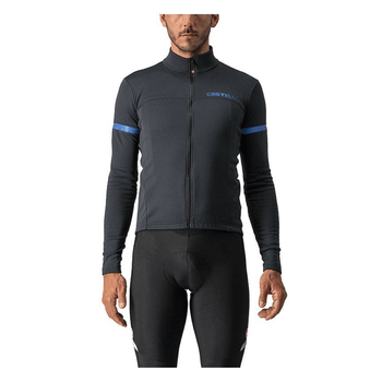 Maillot Castelli Manga Larga Fondo 2 FZ  Negro, Talla S