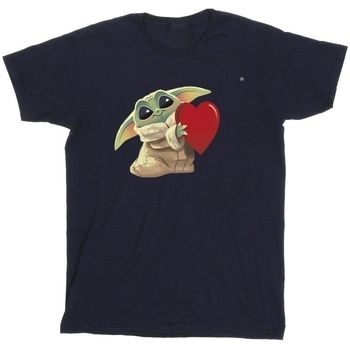 Disney Tops y Camisetas The Mandalorian The Kids With Heart para niño