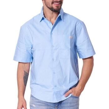 Calvin Klein Jeans Camisa manga corta Oxford para hombre