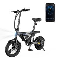 iscooter eb1s bicicleta electrica 36v 12ah motor maximo 500w velocidad maxima de 25 kmh neumatico de 14 pulgadas a