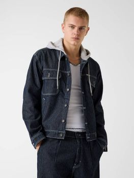 Chaqueta Vaquera Con Capucha