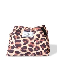 the flat lay co drawstring bag - leopard print