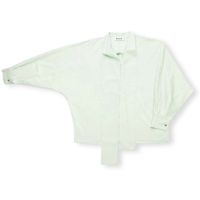 10 to 10 camisa bow shirt - sage green para mujer