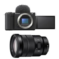 camara mirrorless sony alpha zv-e10 ii 26mp 4k 18-105mm wifi usb-c