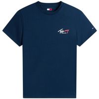 tommy jeans camiseta camiseta slim chest hombre para hombre
