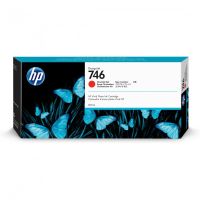 hp 746 cartucho de tinta original rojo cromatico