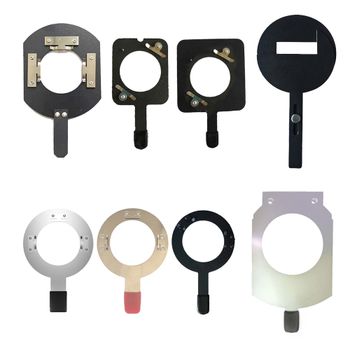 Inserto de proyección óptica con condensador Snoots, soporte para GOBO, accesorio, clip para GOBO, apto para diámetros exteriores de 86 mm/66 mm/58 mm y patrones rectangulares