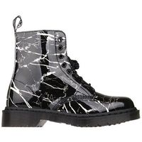 dr martens botines pascal black patent marble para mujer