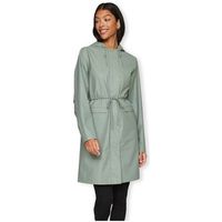 vila abrigo peats jacket ls - chinois green para mujer