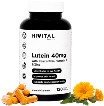 Hivital Luteína 40mg 120 Cápsulas Veganas