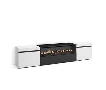 Mueble tv, televisión muebles de salón, almacenaje 200x35x45cm para tv hasta 80