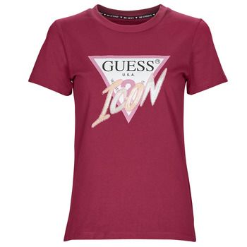 Guess Camiseta SS CN ICON TEE para mujer