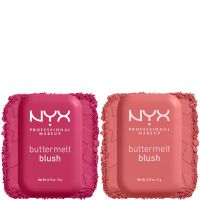 nyx professional makeup buttermelt powder blush up to 12h wear blush bundle various shades - butta than before