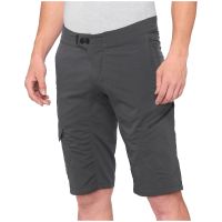 100 ridecamp mtb shorts - 38 - charcoal