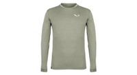camiseta de manga larga salewa puez p melange  p gris