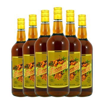 Vidal Vino Dulce Moscatel Doux 1 L 13% Vol. (pack De 6 Unidades)