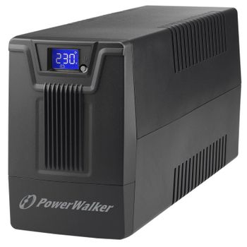 Sai PowerWalker 800VA Batería AGM Línea Interactiva Protección Senoidal USB RJ-45
