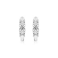 de aros de plata 925 para mujer con circonita