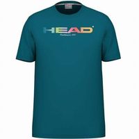camiseta head rainbow azul teal