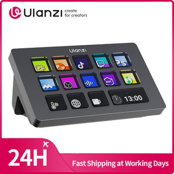 Consola de Producción y Controlador de Estudio Ulanzi D200/D200H/D200X para Juegos/Oficina/Transmisión en Vivo/Creación de Contenido Youtube Tiktok