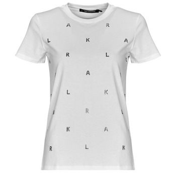 Karl Lagerfeld Camiseta RHINESTONE KARL T-SHIRT para mujer