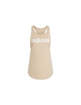Top adidas Linear Tk Mujer Beige