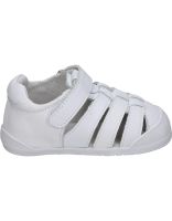 sandalias para nino plana nakos 7032 en blanco 24