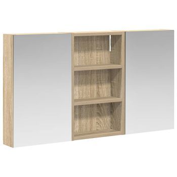 Juego De Muebles De Baño Con Estante 3 Pcs 90 X 10,5 X 50 Cm Vidaxl